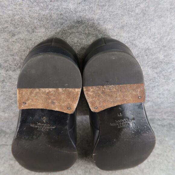 Hart Schaffner Marx Shoe Men 11 Oxford Cap Toe Formal Professional Classic Black - Picture 10 of 16